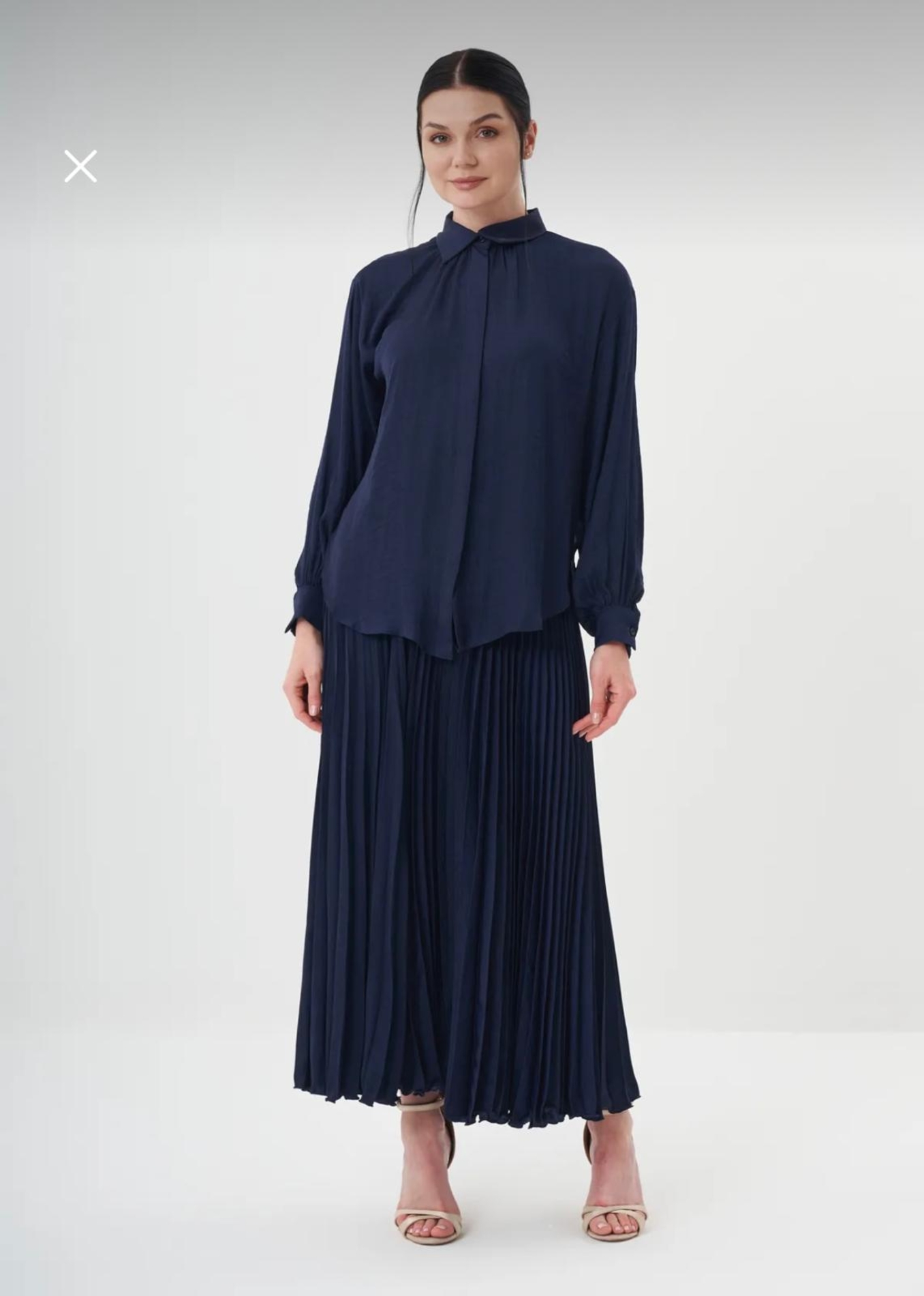 Resim LACİVERT ETEKLİ TAKIM