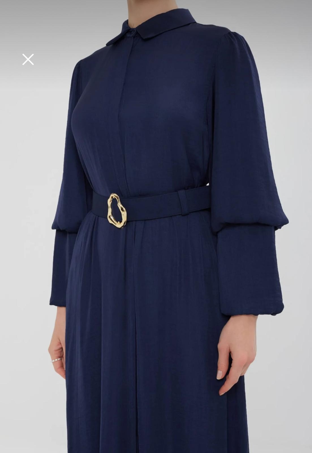 Resim KEMERLİ ELBİSE