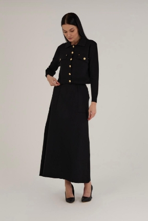 Resim GOLD DÜĞMELİ TRİKO TAKIM