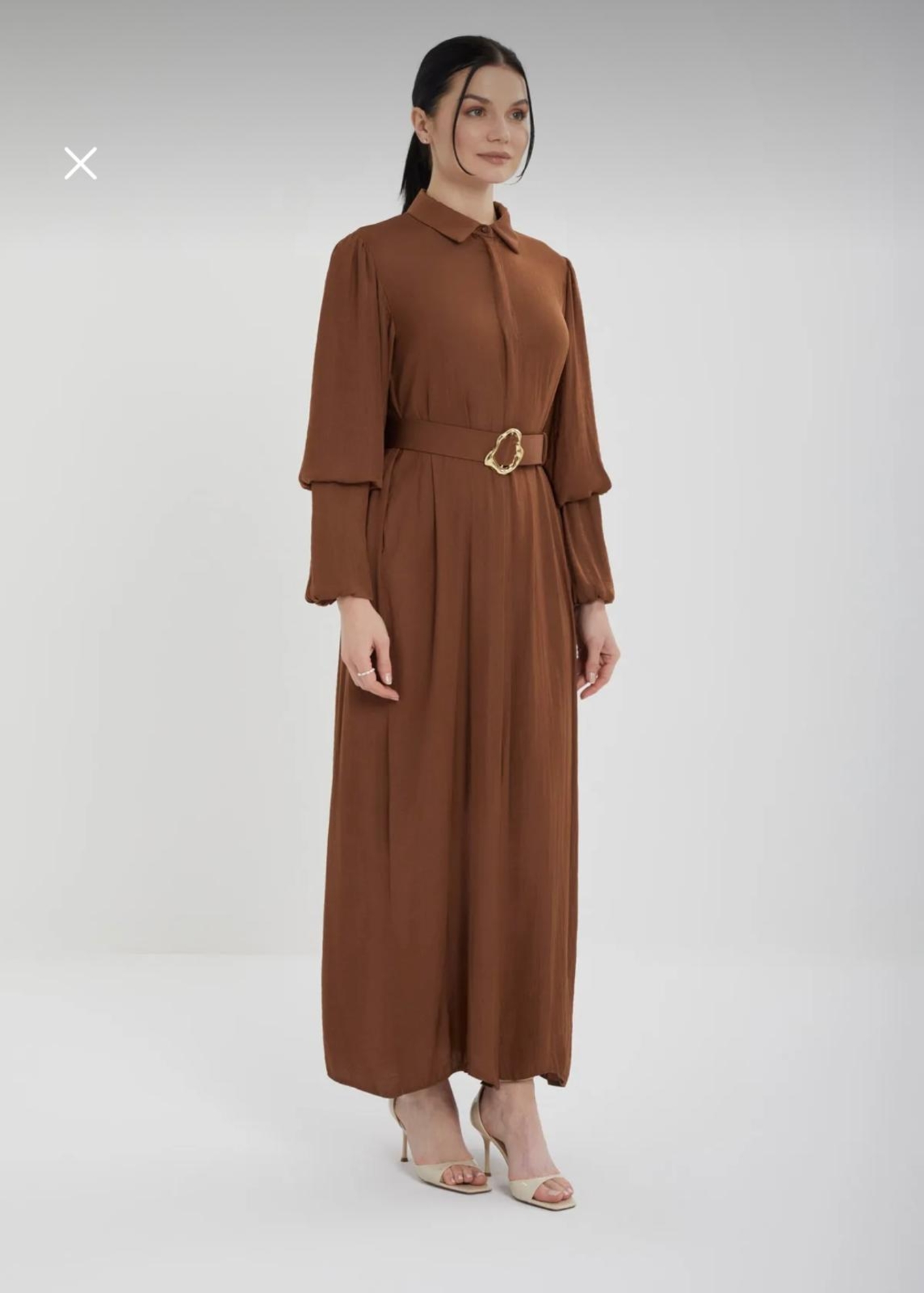 Resim KEMERLİ ELBİSE