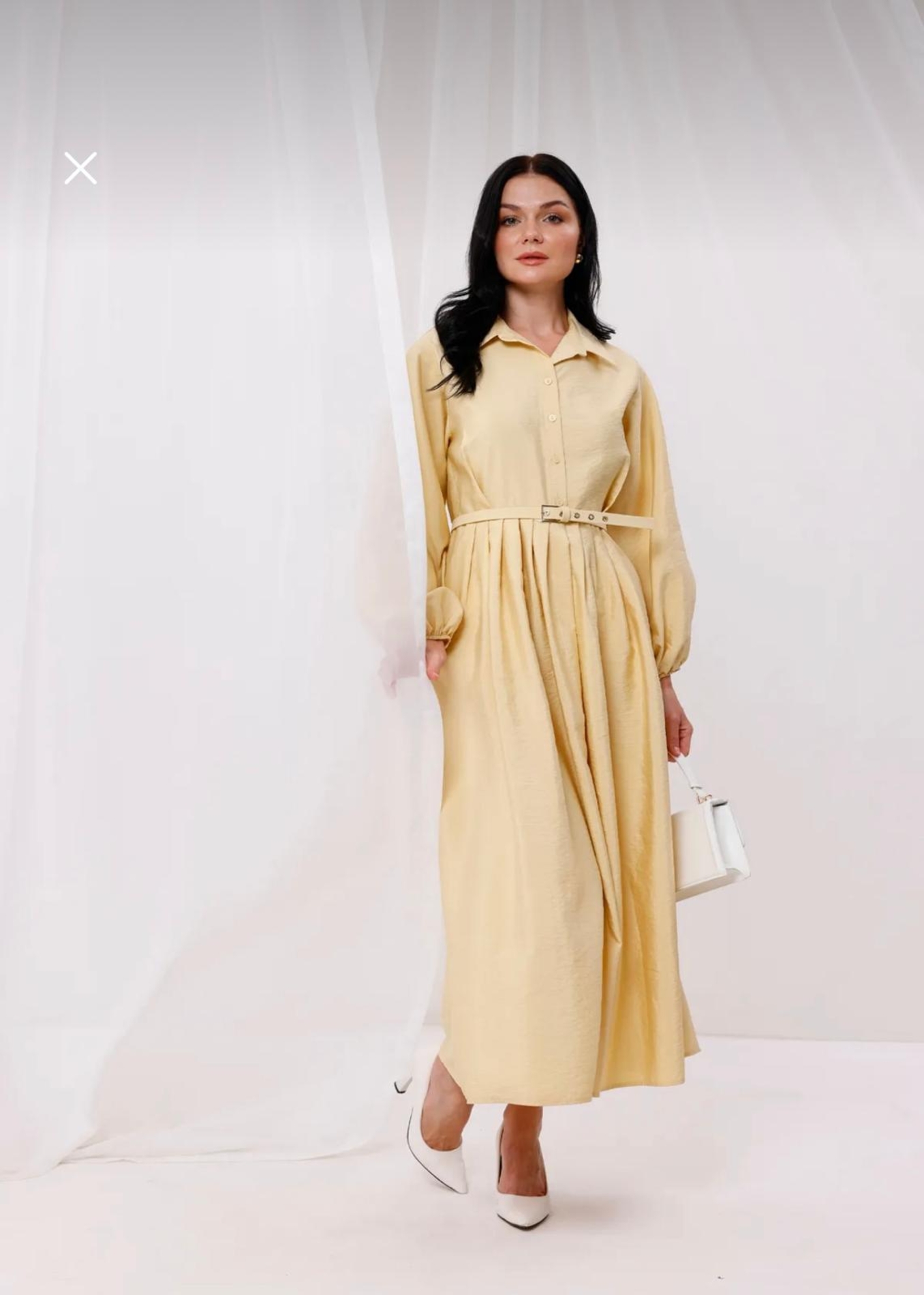 Resim KEMERLİ ELBİSE