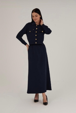 Resim GOLD DÜĞMELİ TRİKO TAKIM