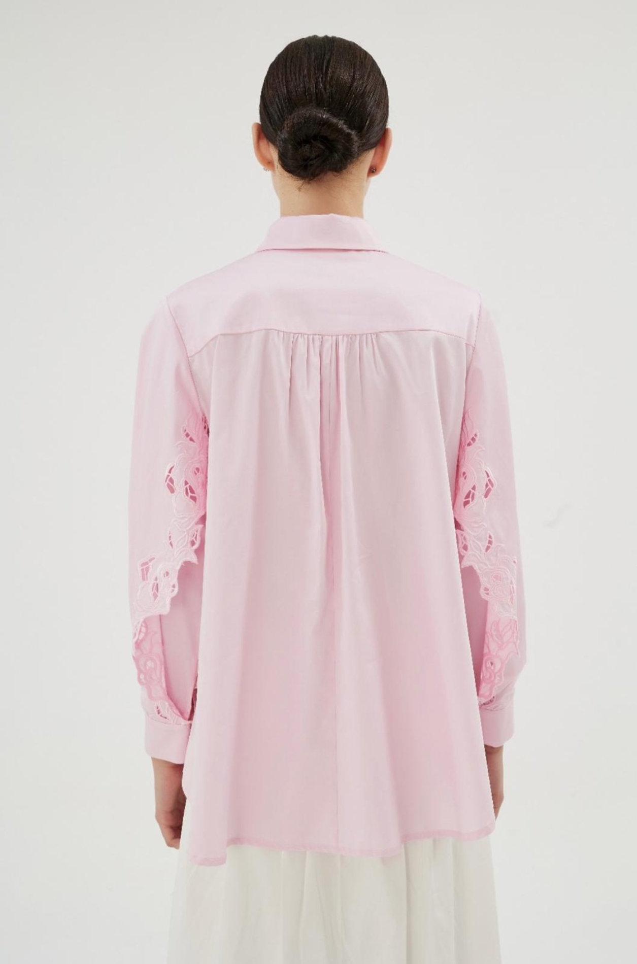 Resim Mısty rose pudra gömlek