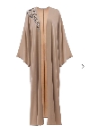 Resim TAŞ İŞLEMELİ CUPRO ABAYA